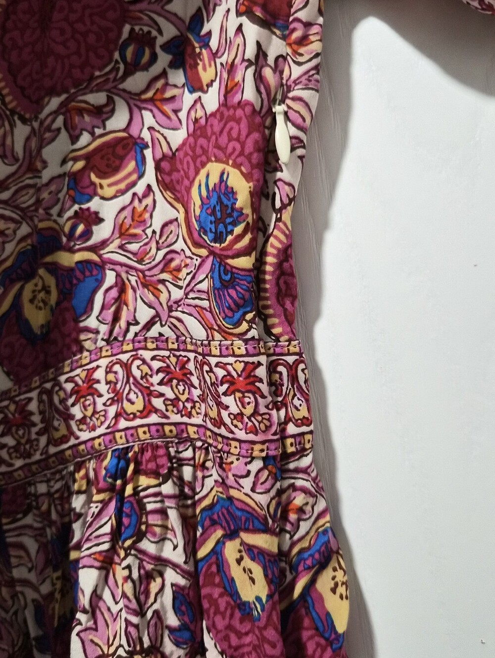Ba&Sh Valia Floral Bohemian V-Neck Mini Dress Size Small - Picture 6 of 11
